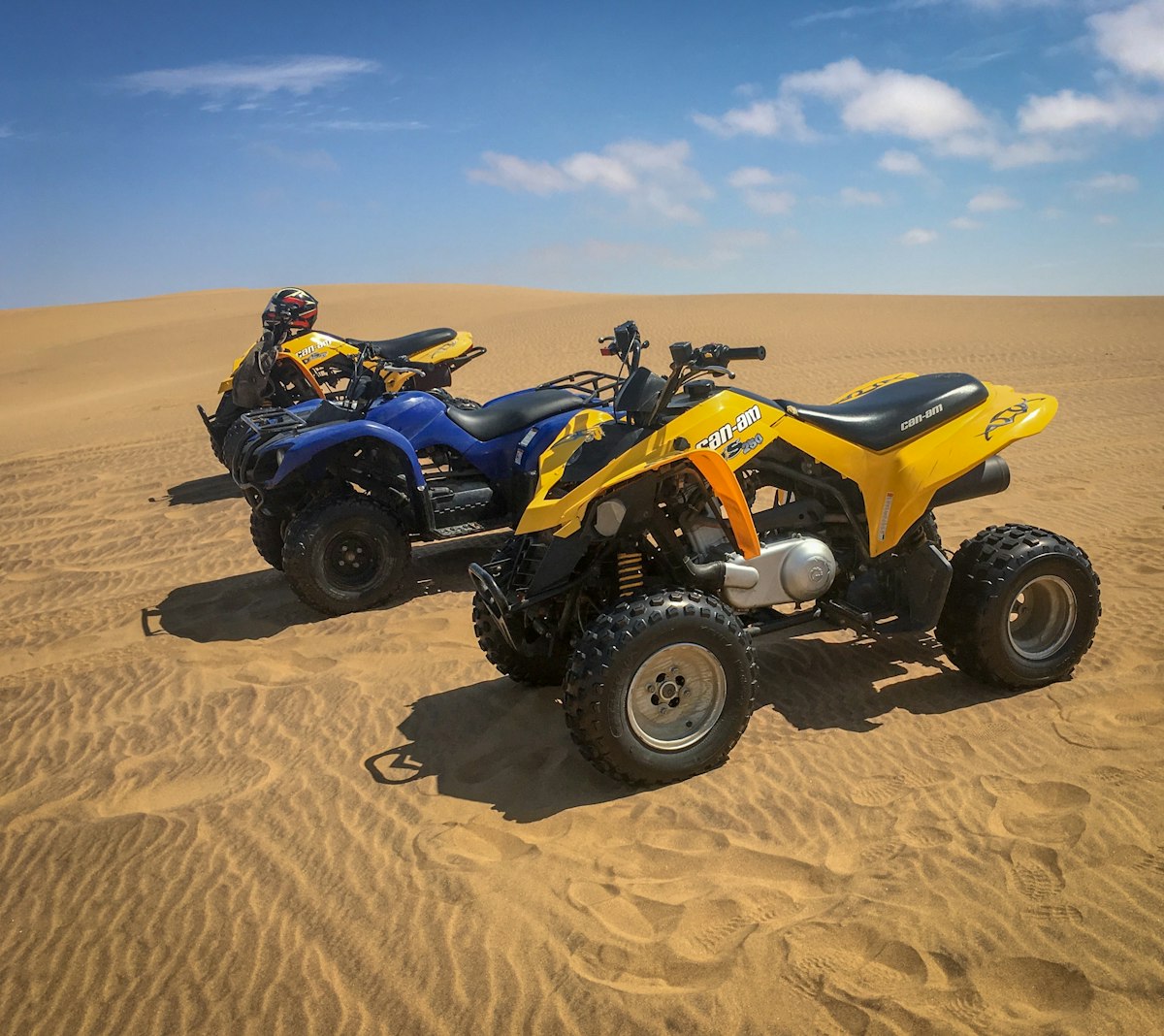 Quad biking at Atlantis Dunes